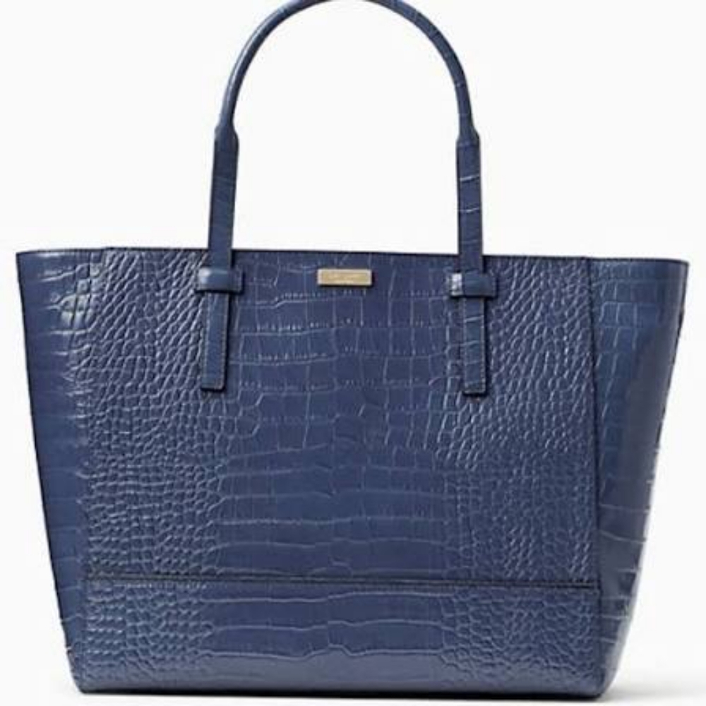 Kate Spade Riverside Street Exotic Bedford Tote